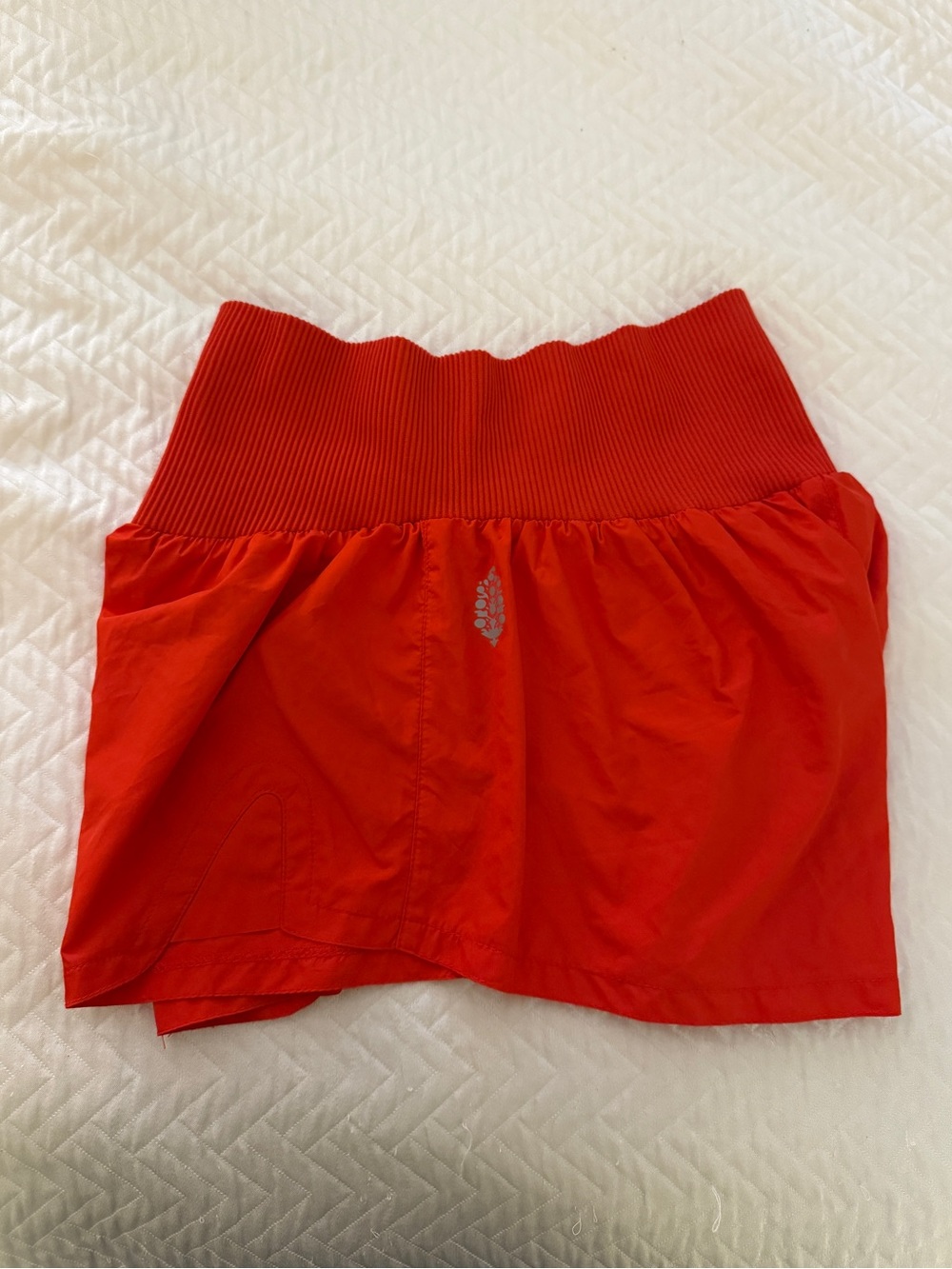 FP Movement by Free People High-Waist Red Athletic Shorts - Picture 4 of 4